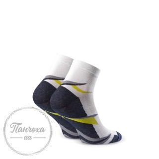Шкарпетки чоловічі STEVEN (SPORTOWE1) 054 р.41-43 білий-джинс