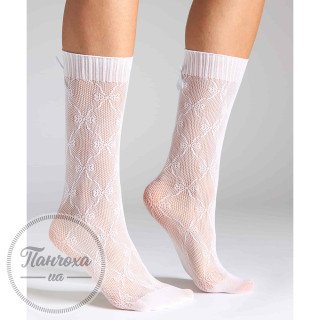 Носки LEGS SOCKS AJOUR BOW G22 (2 пары) р. 36-40 White