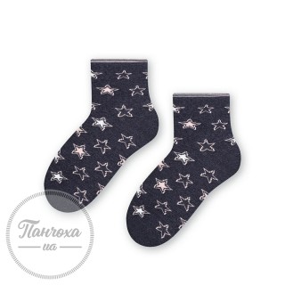Шкарпетки дитячі STEVEN 014 (зірки) р.29-31 джинс