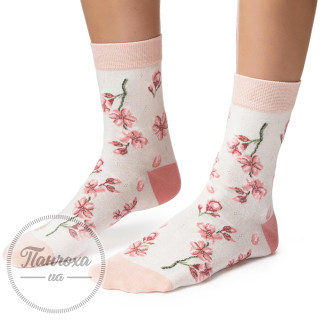 Шкарпетки жіночі STEVEN 017 KWIATY 1
