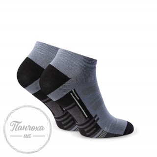 Шкарпетки чоловічі STEVEN 101 (sport4) р.41-43 сірий-чорний