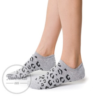 Шкарпетки жіночі STEVEN 021 (плями) р.38-40 св.сірий