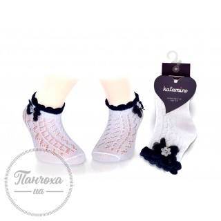 Шкарпетки для дівчат KATAMINO К24012 р.18-21 (1-2 роки) Білий