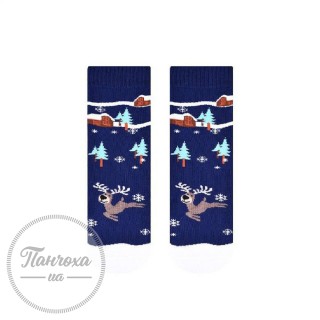 Шкарпетки дитячі STEVEN 014 (зима) р.29-31 синій
