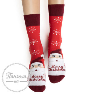 Шкарпетки жіночі STEVEN 136 (Merry Christmas 1)