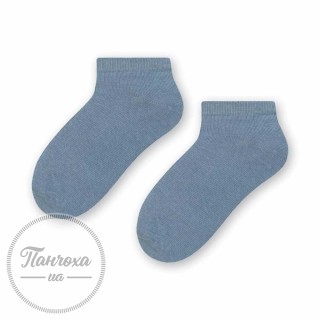 Шкарпетки дитячі STEVEN 004 (однотонні) р.32-34 Джинс