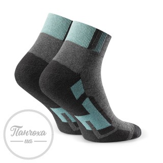Шкарпетки жіночі STEVEN 040 (sport 2) р.35-37 темно-сірий