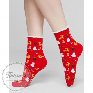Шкарпетки жіночі LEGS SOCKS COTTON C119 р.36-41 Red