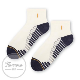 Шкарпетки чоловічі STEVEN (спортивні 4) 054 р.38-40 Молочний