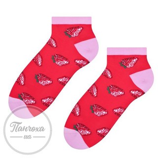 Шкарпетки жіночі STEVEN 114 (полуниця) р.38-40 кораловий