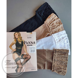 Чулки женские PANNA OLIVIA 40 р. 1/2 Nero