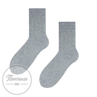 Шкарпетки чоловічі STEVEN (однотонні) 057 р.44-46 світло-сірий