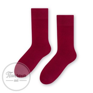 Шкарпетки чоловічі STEVEN SUITLINE (однотонні-без тиску) 056 р.42-44 бордовий