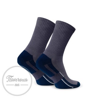 Шкарпетки чоловічі STEVEN Sport Line 047 (спорт 2) р.41-43 сірий-джинс