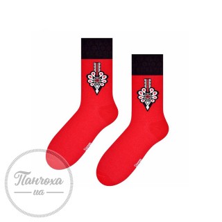 Шкарпетки чоловічі STEVEN 118 (візерунок горецький) р.39-42 червоний