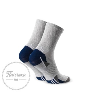 Шкарпетки чоловічі STEVEN (Sport 9) 057 р.41-43 св.сірий