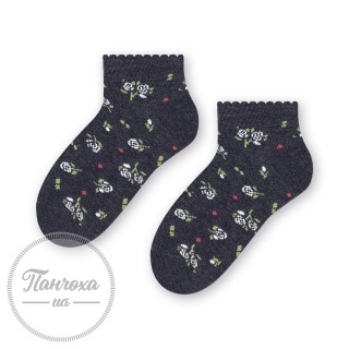Шкарпетки дитячі STEVEN 004 (рози) р.29-31 джинс