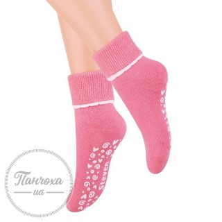 Шкарпетки дитячі STEVEN 038 ABS р.29-31 Рожевий