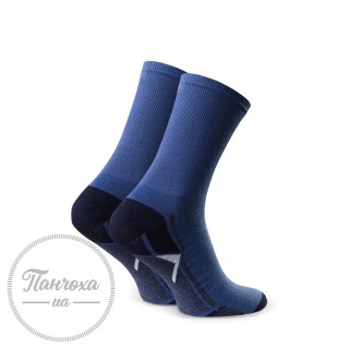 Шкарпетки чоловічі STEVEN (Спорт 8) 057 р.41-43 джинс-синій