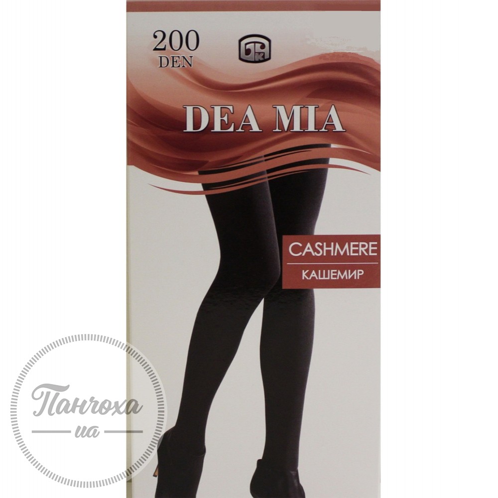 Колготи жіночі DEA MIA 200 den (кашемір) р.4 Чорний