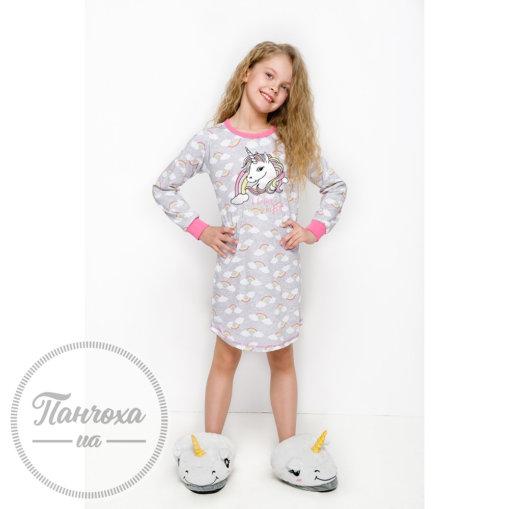 Ночная сорочка детская TARO MALINA 1014 (Єдинорог) р.140 Серый Ночная сорочка детская TARO MALINA 1014 (Єдинорог) р.140 Серый