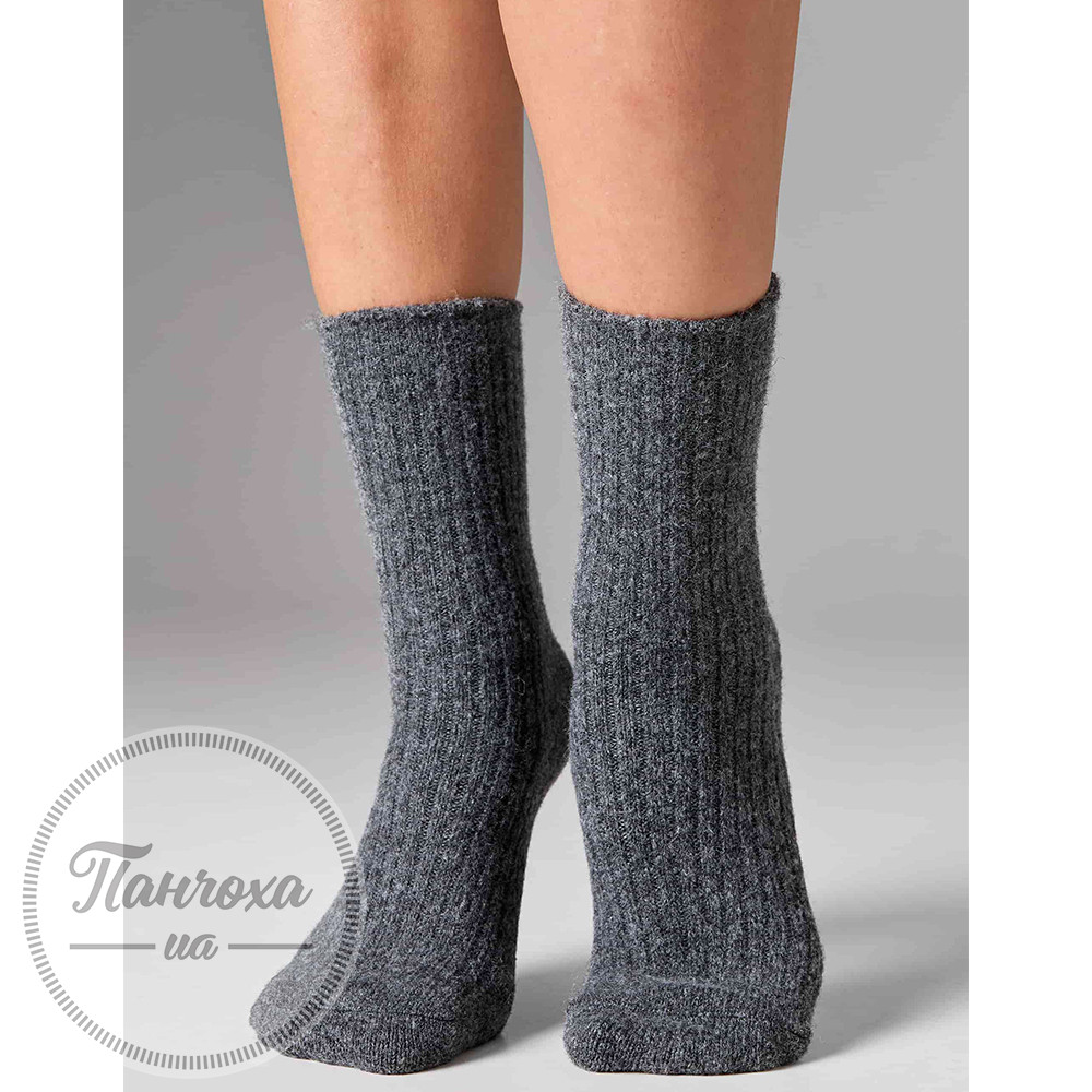 Шкарпетки жіночі LEGS SOCKS WOOL RIB W34 (2 пари) р.36-41 Antracite-dusty rose Шкарпетки жіночі LEGS SOCKS WOOL RIB W34 (2 пари) р.36-41 Antracite-dusty rose