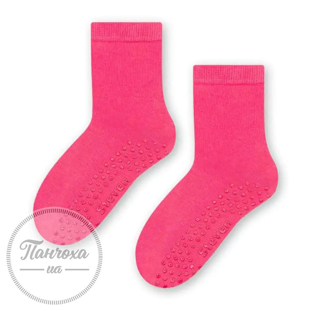 Шкарпетки дитячі STEVEN 164 (крапки) р.29-31 темно-рожевий Шкарпетки дитячі STEVEN 164 (крапки) р.29-31 темно-рожевий
