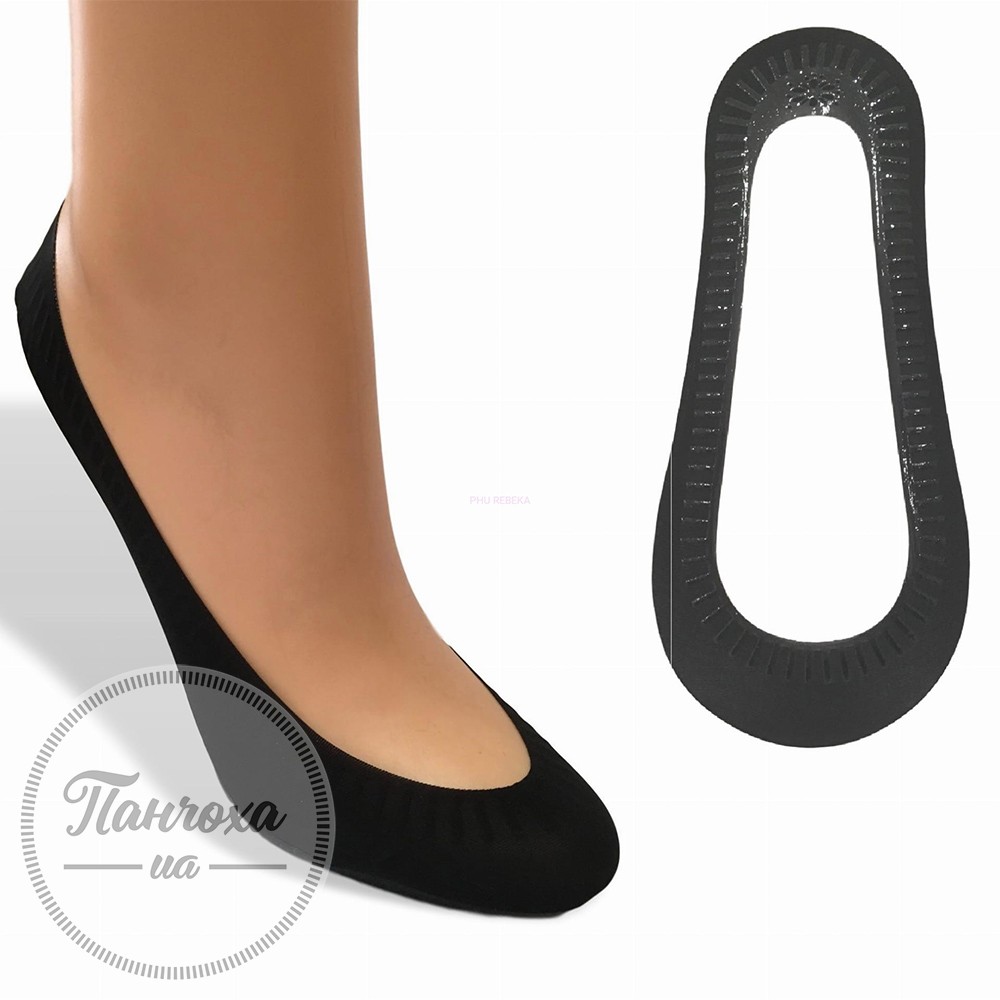 Сліди жіночі REBEKA 1119 р.35-40 Чорний Сліди жіночі REBEKA 1119 р.35-40 Чорний