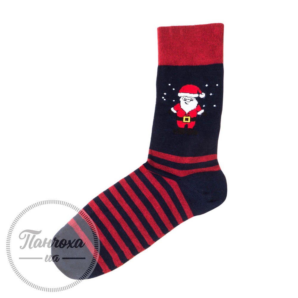 Носки мужские CRAZY SOCKS (Дед Мороз) p.44-47 Гранат Носки мужские CRAZY SOCKS (Дед Мороз) p.44-47 Гранат