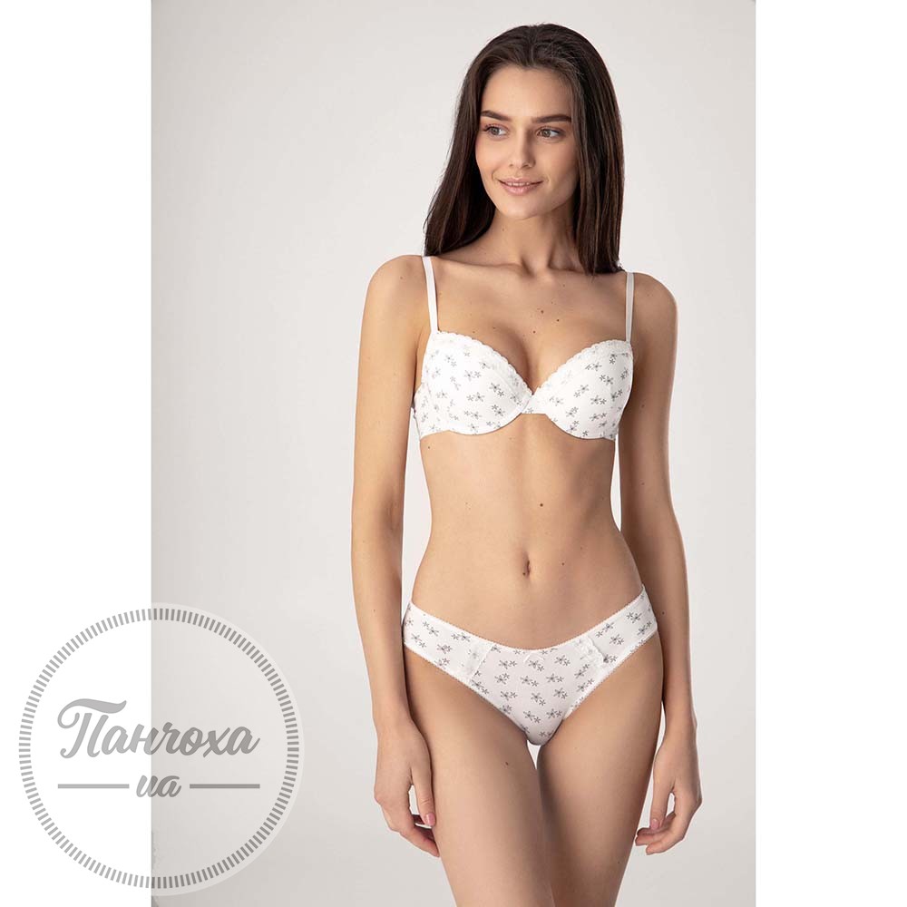 Трусы женские JASMINE ALISA 3404/93 р. L Milk / gray Трусы женские JASMINE ALISA 3404/93 р. L Milk / gray