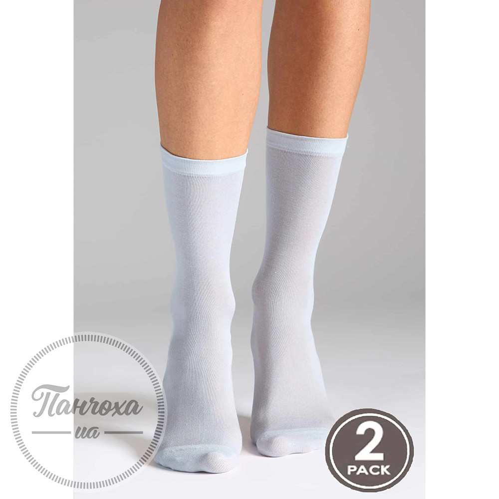Шкарпетки LEGS SOCKS SILK LYOCELL G24 (2 пари) р.36-40 White/l.grey Шкарпетки LEGS SOCKS SILK LYOCELL G24 (2 пари) р.36-40 White/l.grey