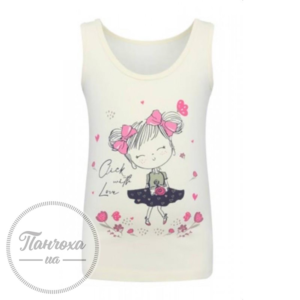 Майка для дівчат BAYKAR 4314 р.110-116 Жовтий Майка для дівчат BAYKAR 4314 р.110-116 Жовтий