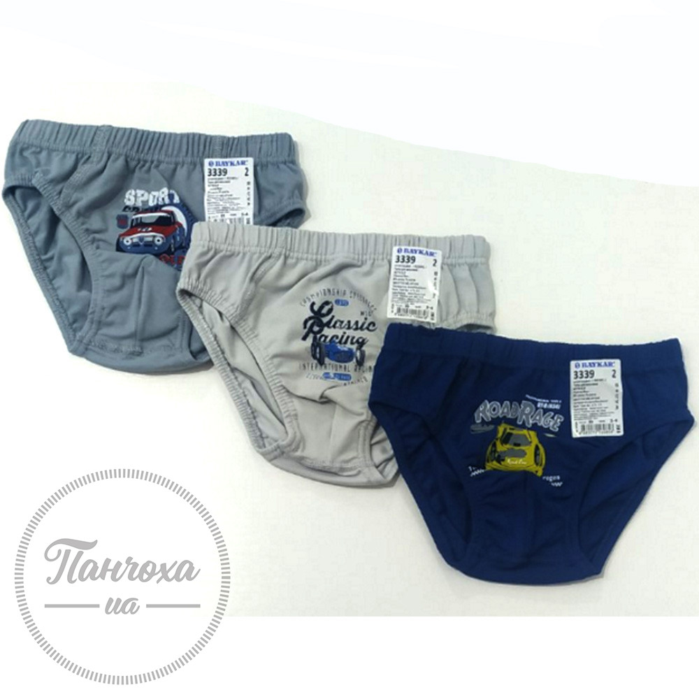 Труси для хлопців BAYKAR 3339 р.122-128 Св.сірий Труси для хлопців BAYKAR 3339 р.122-128 Св.сірий