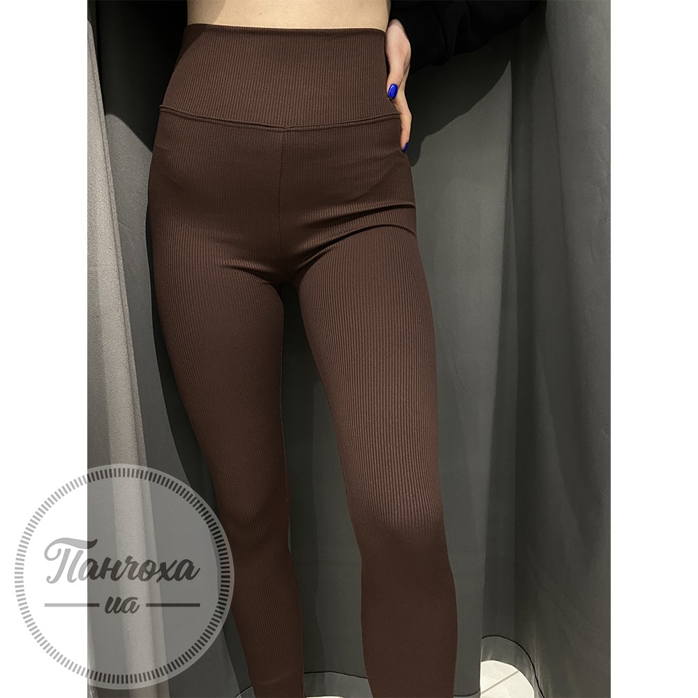 Легінси жіночі DECOS (рубчик) р.M Шоколад Легінси жіночі DECOS (рубчик) р.M Шоколад