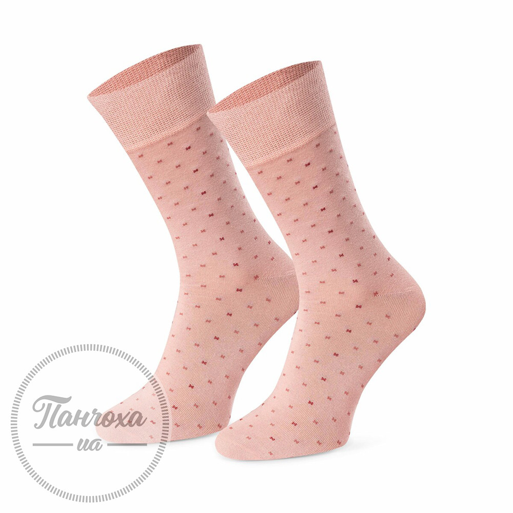 Шкарпетки чоловічі STEVEN SUITLINE (цяточки-без тиску) 056 р.45-47 рожевий Шкарпетки чоловічі STEVEN SUITLINE (цяточки-без тиску) 056 р.45-47 рожевий