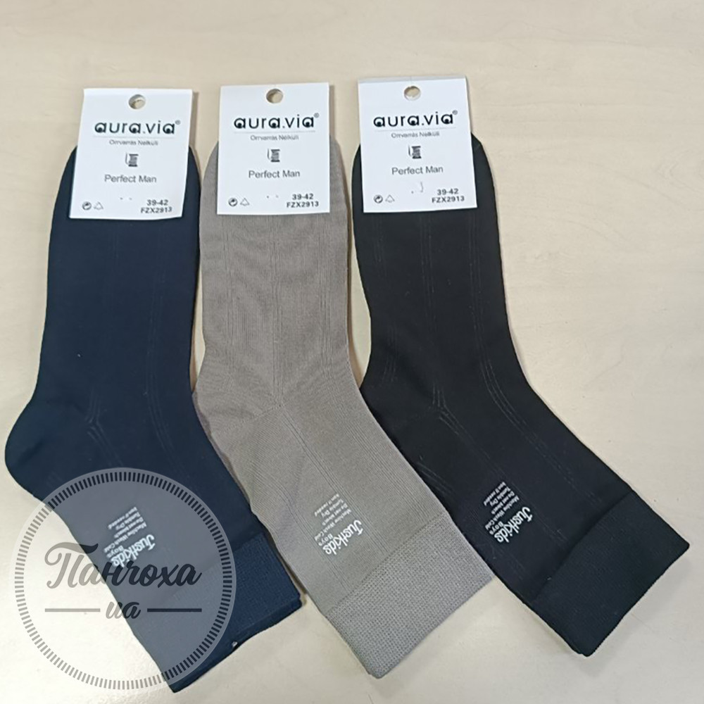 Шкарпетки чоловічі AURA.VIA FZX2913 р.39-42 Чорний Шкарпетки чоловічі AURA.VIA FZX2913 р.39-42 Чорний