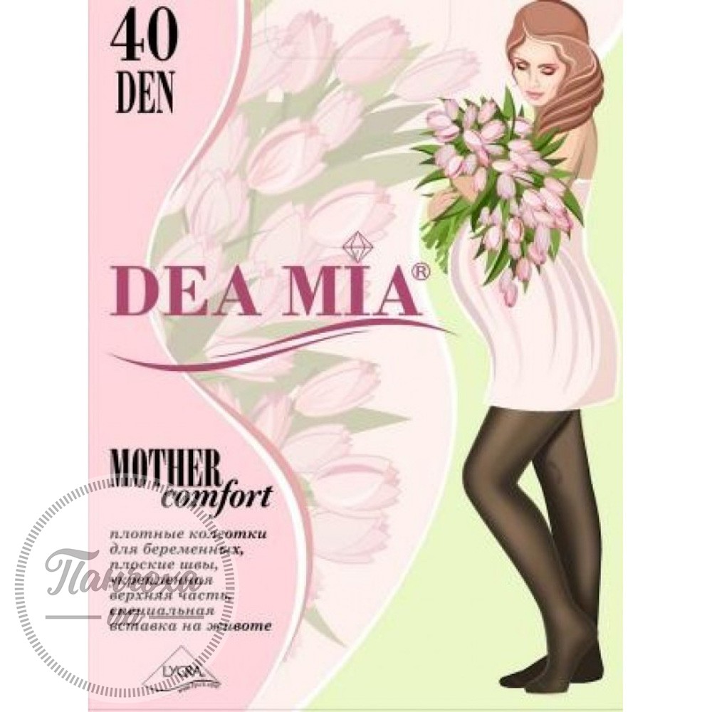 Колготи жіночі DEA MIA 1921 (для вагітних) 40 den р.3 Чорний