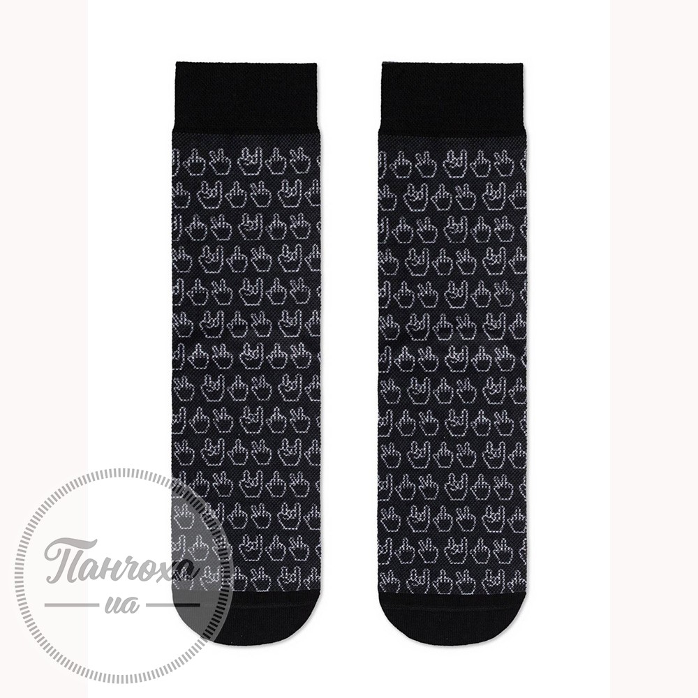 Шкарпетки чоловічі DIWARI HAPPY 20С-202СП, р.29, 154 Чорний