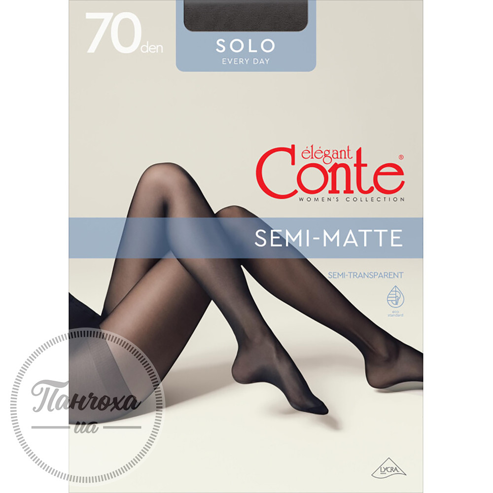 Колготи жіночі CONTE SOLO 70 (EU), р.6, Bronz Колготи жіночі CONTE SOLO 70 (EU), р.6, Bronz