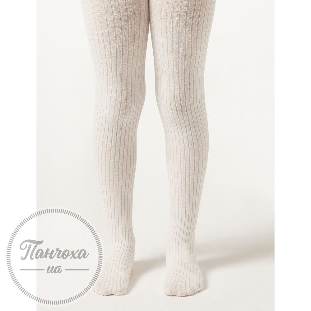 Колготки дитячі ОЛМІ 1011 (в рубчик) р.17/110-116 Білий Колготки дитячі ОЛМІ 1011 (в рубчик) р.17/110-116 Білий