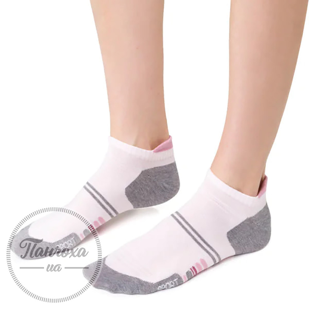 Шкарпетки жіночі STEVEN 050 (sport 4) р.38-40 Св.рожевий-сірий Шкарпетки жіночі STEVEN 050 (sport 4) р.38-40 Св.рожевий-сірий