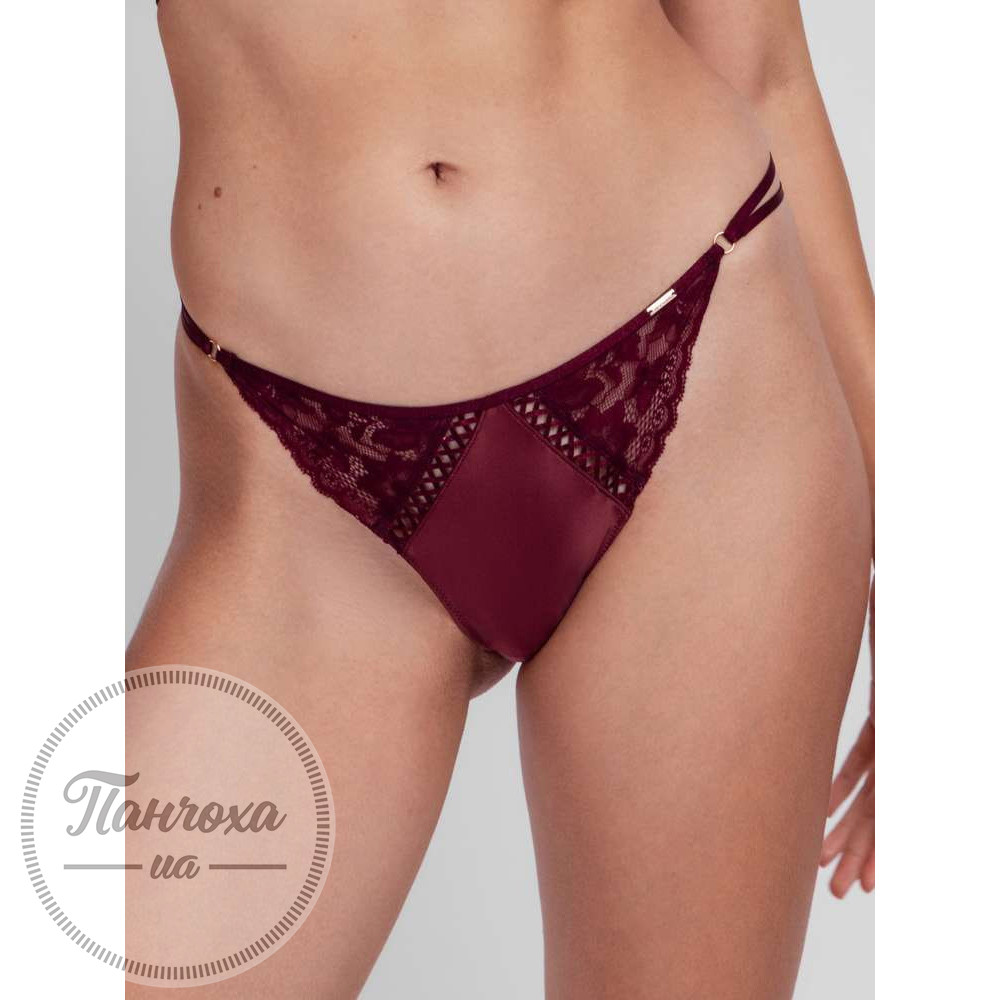 Труси жіночі DORINA LYRA-SATIN (стрінги) р.XS Бордовий Труси жіночі DORINA LYRA-SATIN (стрінги) р.XS Бордовий