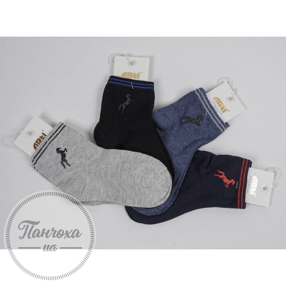 Шкарпетки для хлопчиків ARTI 220024 р.28-30 (5-6 років) Сірий