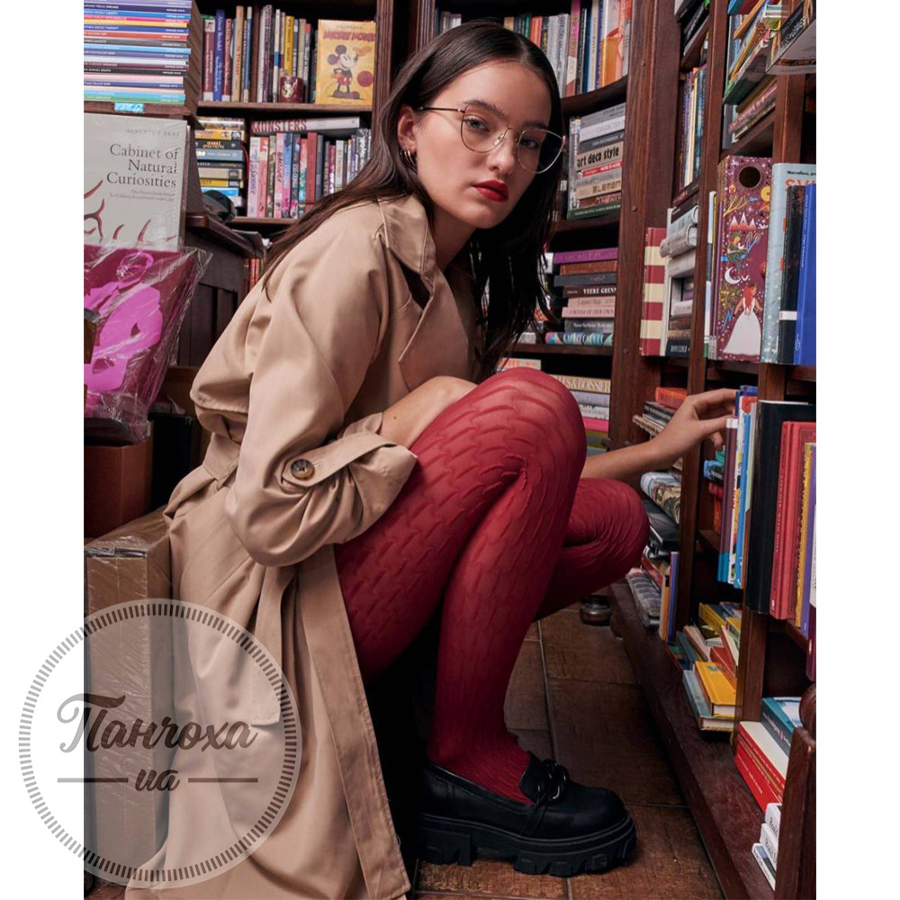 Колготы женские FIORE STEREO 40 den р. 2 Cherry red Колготы женские FIORE STEREO 40 den р. 2 Cherry red