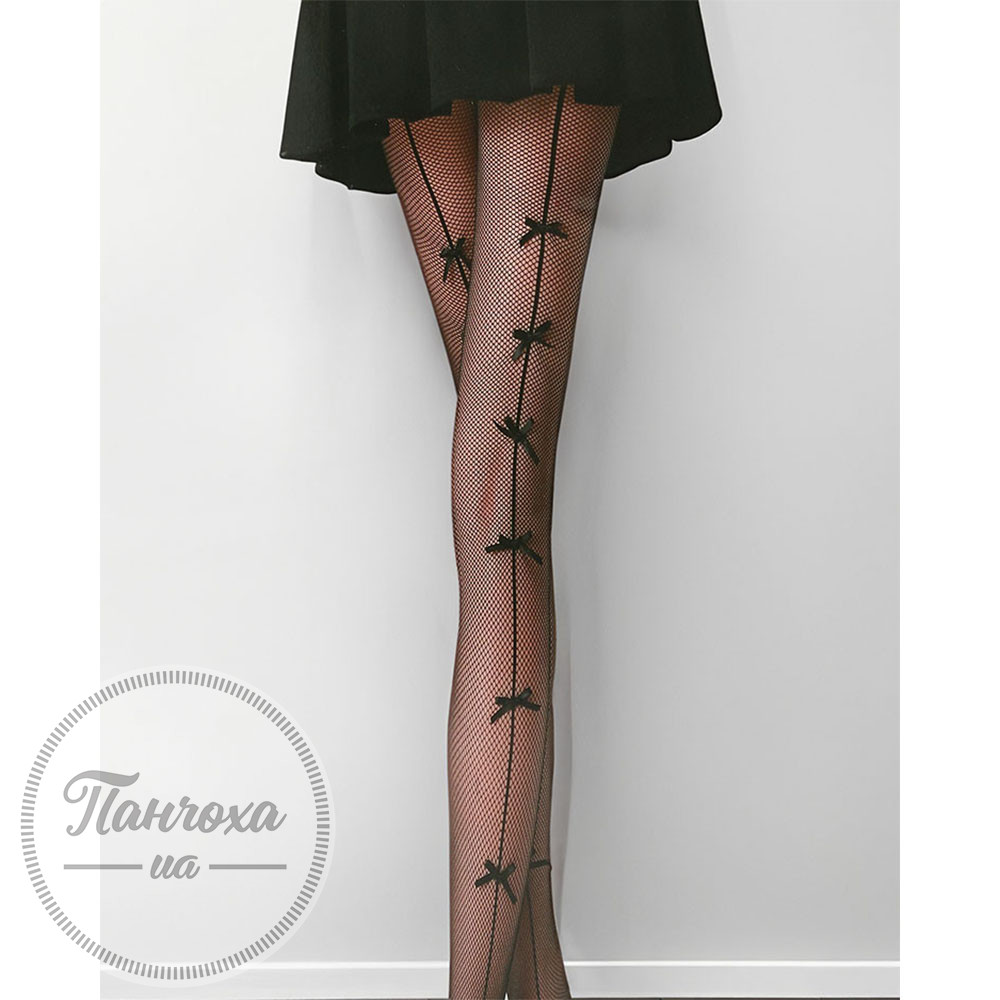 Колготки женские MINIMI 8538 (шов-бантики) p.One size черный Колготки женские MINIMI 8538 (шов-бантики) p.One size черный