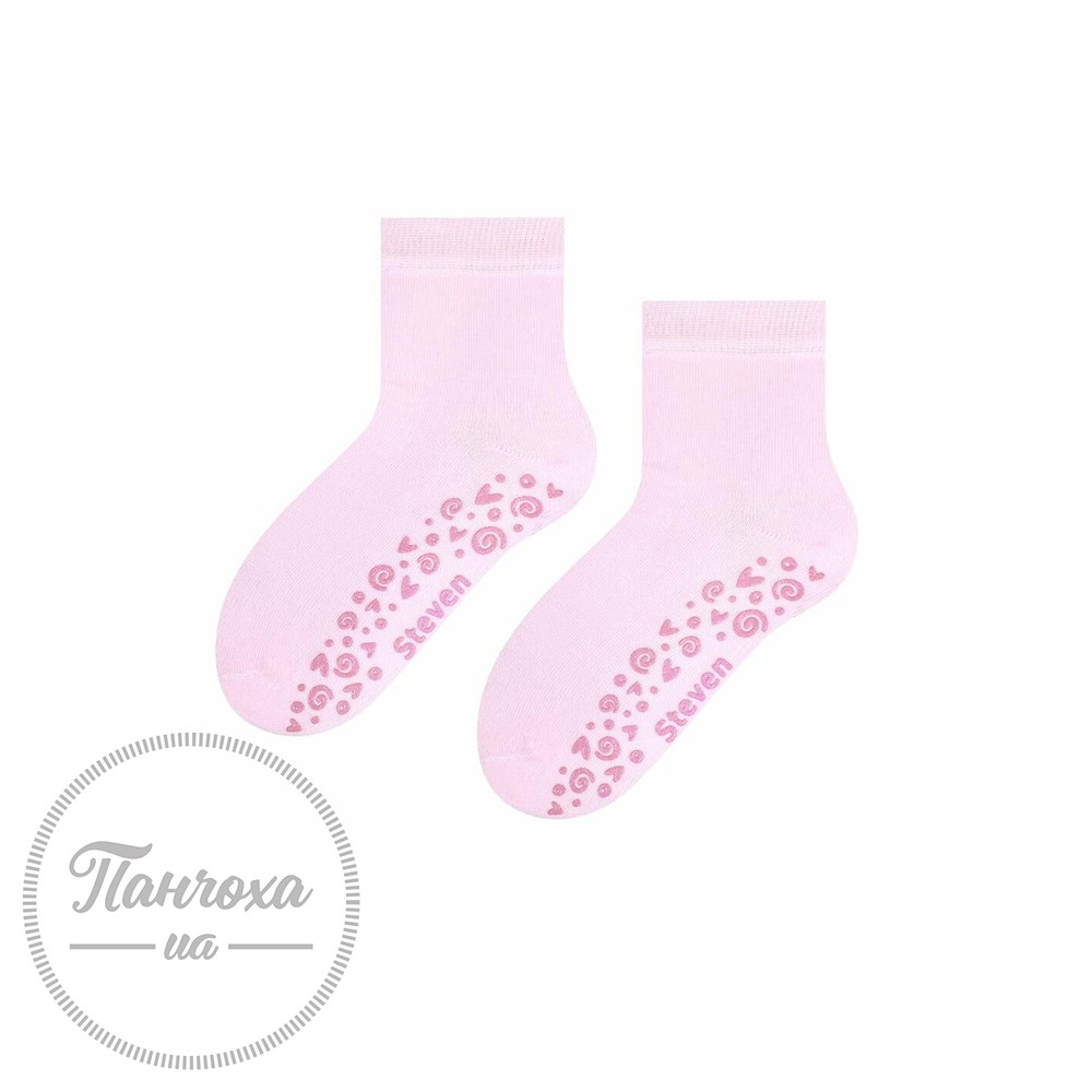Шкарпетки дитячі STEVEN 164 (знаки) р.26-28 рожевий