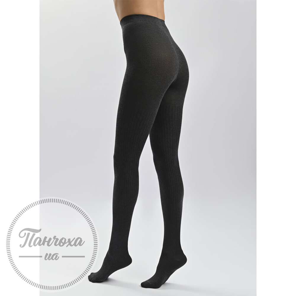 Колготи жіночі ELEGANTE COTTON 300 (в рубчик), р.2, Grafit Колготи жіночі ELEGANTE COTTON 300 (в рубчик), р.2, Grafit