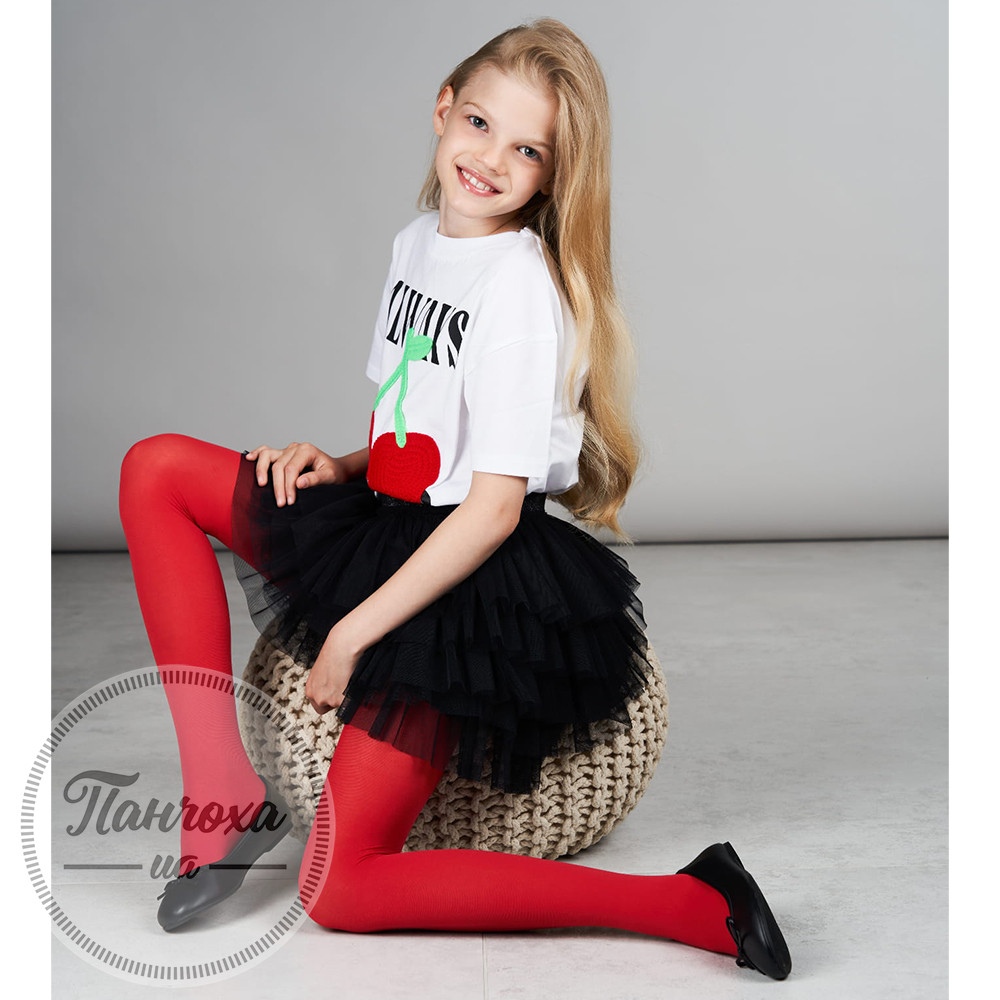Колготки детские NOVITI LUISA RM001 р. 104-110 Красный Колготки детские NOVITI LUISA RM001 р. 104-110 Красный