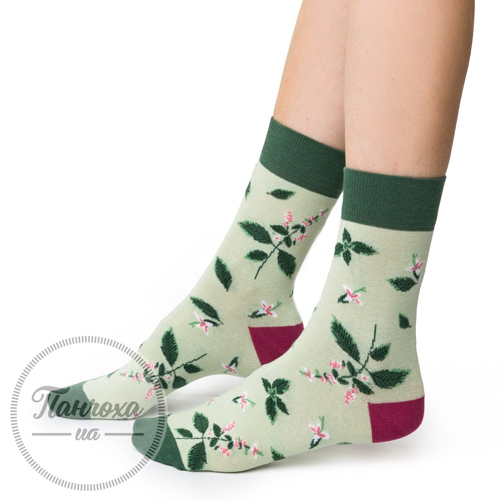 Шкарпетки жіночі STEVEN 017 (MIĘTĘ) р.38-40 салатовий