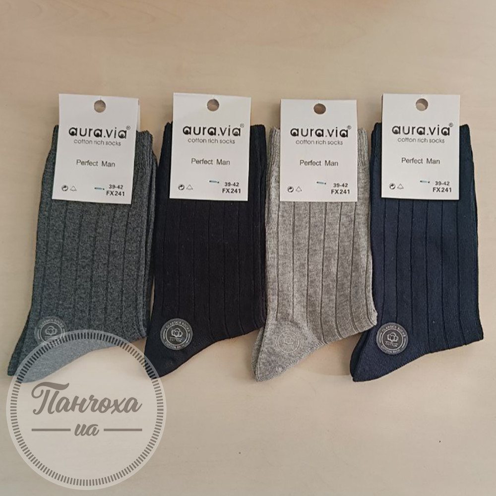 Шкарпетки чоловічі AURA.VIA FX241 р.39-42 Синій Шкарпетки чоловічі AURA.VIA FX241 р.39-42 Синій